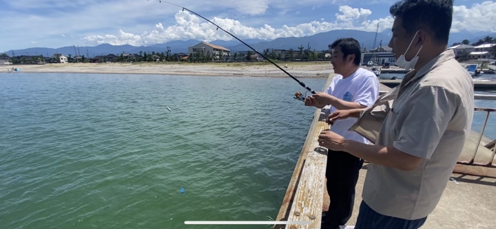 金太郎温泉　釣り