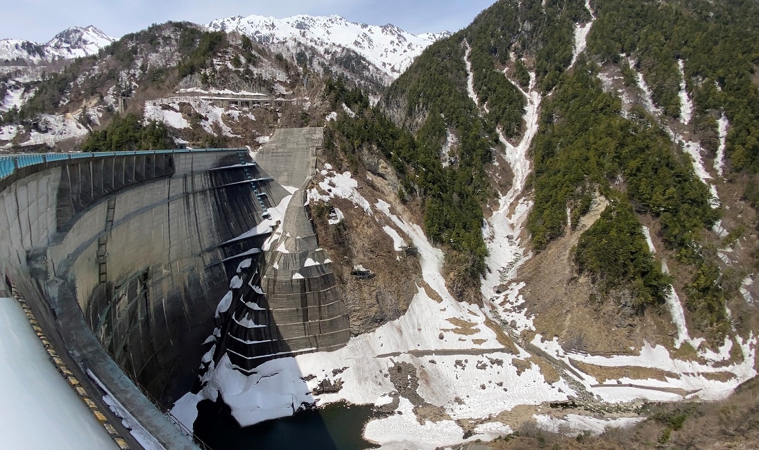 立山黒部アルペンルート黒部ダム