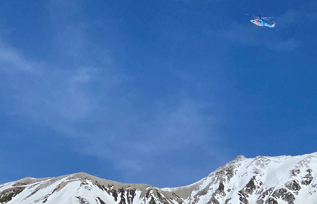 立山黒部アルペンルート ヘリ